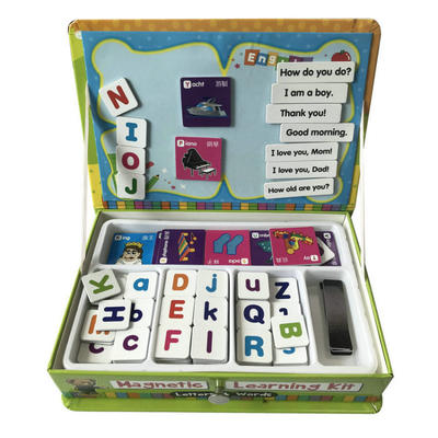 Children Magnetic Learning Case ABC learing