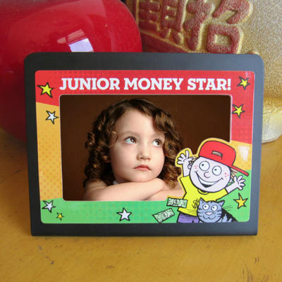 Promotional Custom 5x5 cute magnetic photo frame for kids