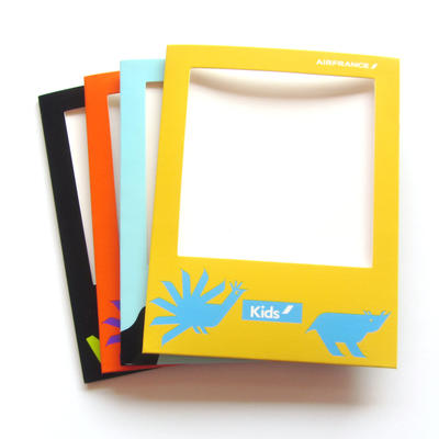 Hot sale custom design cheap colorful AKH souvenir photo frame pocket