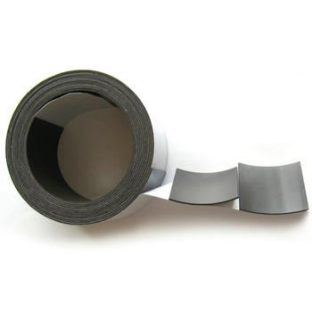 Strong flexible rubber magnet self adhesive magnetic tape with die cut