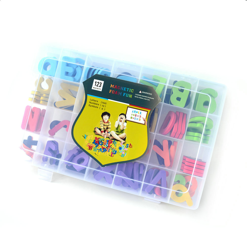 Magnetic Letters 52pcs upper case and 78pcs lower cases