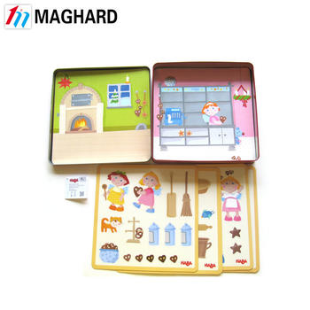 Tin Box Magnetic Games Travel Games