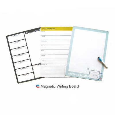 factory direct OEM magnetic erasable white board for kitchen